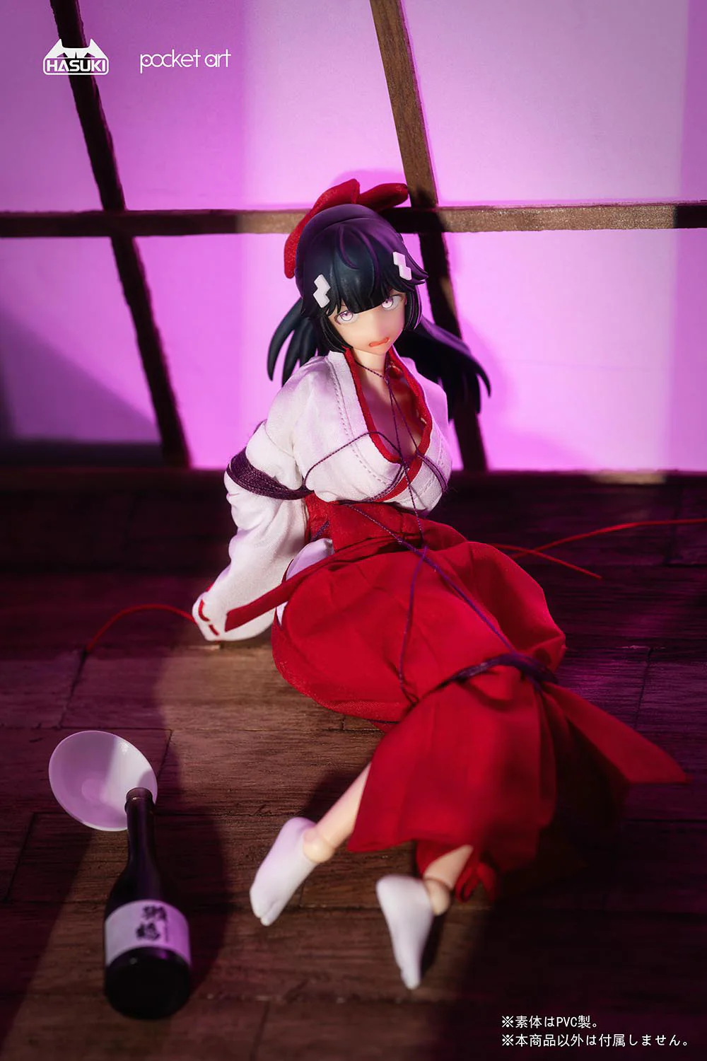 Pocket Art Series PA005 Exorcism Shrine Maiden Tsubaki 1/12 Action Figure - Image 12