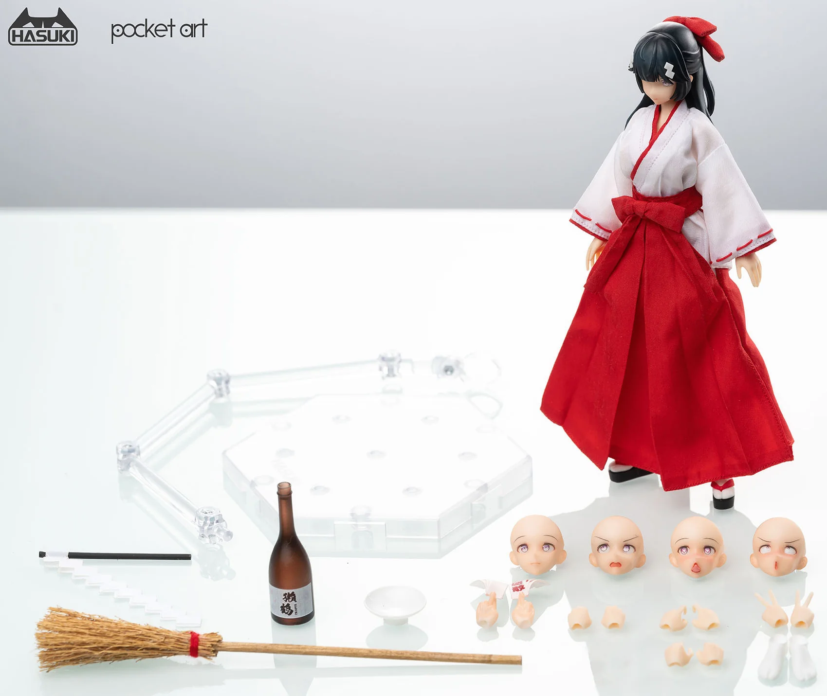 Pocket Art Series PA005 Exorcism Shrine Maiden Tsubaki 1/12 Action Figure - Image 15