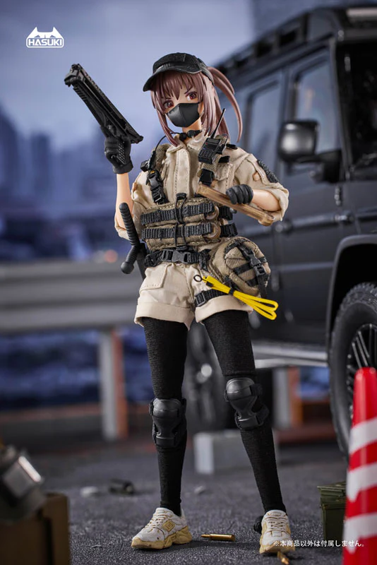 Pocket Art Series PA006 Security Hiyo Reizei 1/12 Action Figure - Image 18