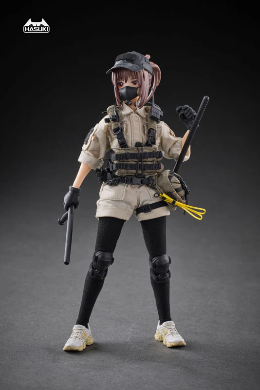 Pocket Art Series PA006 Security Hiyo Reizei 1/12 Action Figure - Image 6