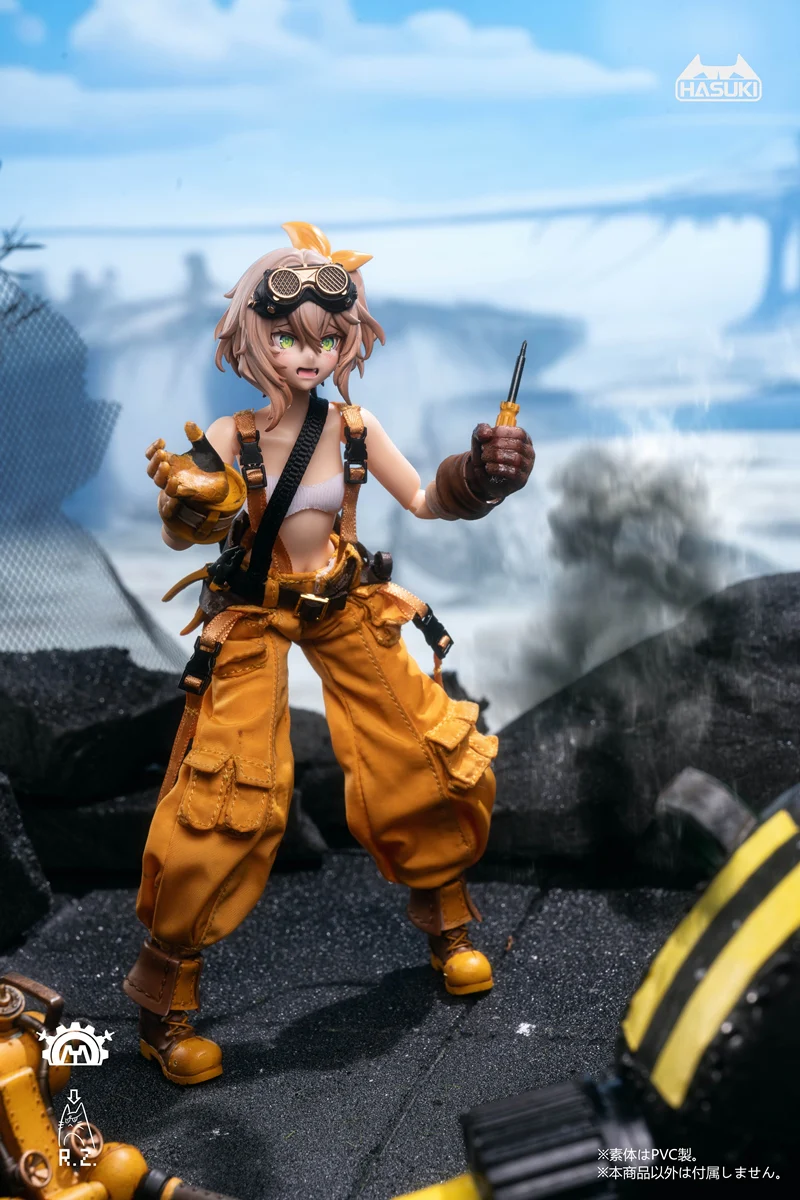 Pocket Art Series PA007 Mechanic Fiona 1/12 Action Figure - Image 12