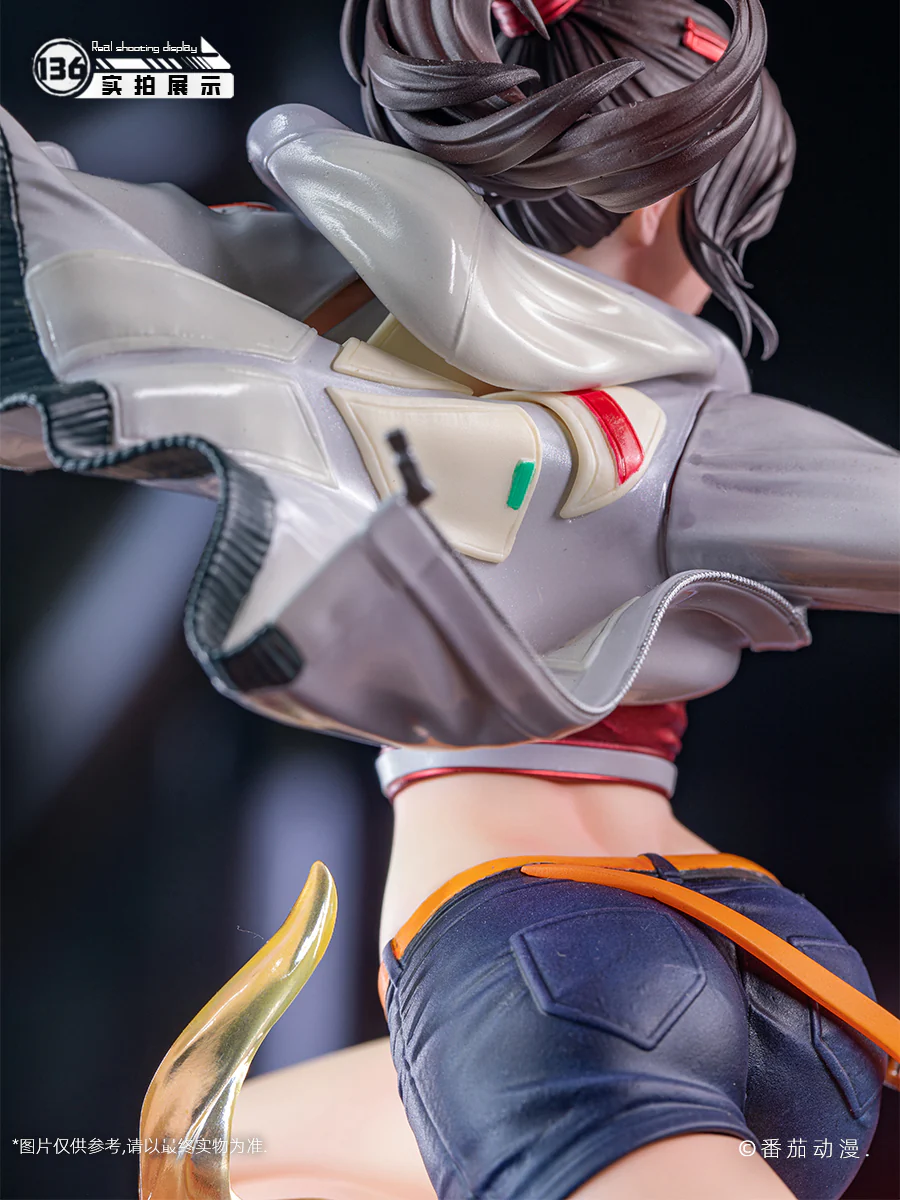 Slay The Gods Hong Ying Rose Fire Feather Cloak 1/6 Scale Figure - Image 11