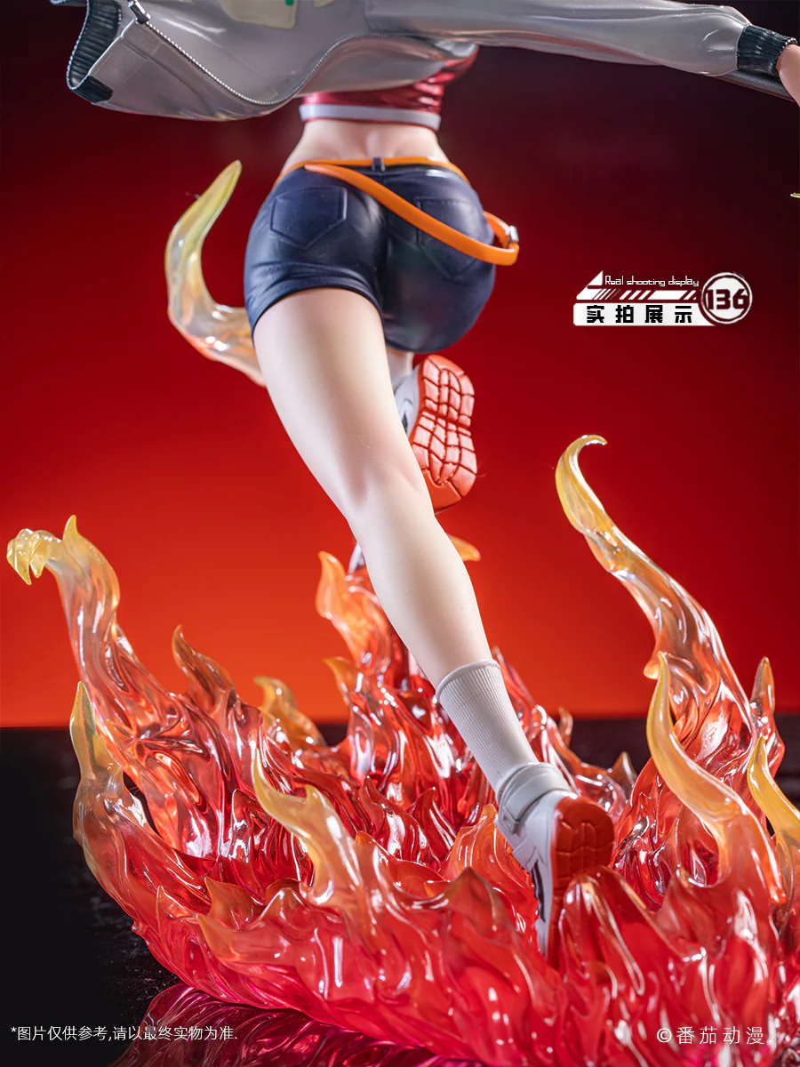 Slay The Gods Hong Ying Rose Fire Feather Cloak 1/6 Scale Figure - Image 12