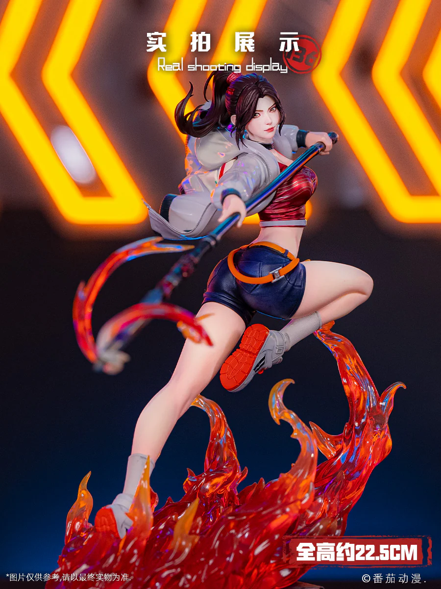 Slay The Gods Hong Ying Rose Fire Feather Cloak 1/6 Scale Figure - Image 4