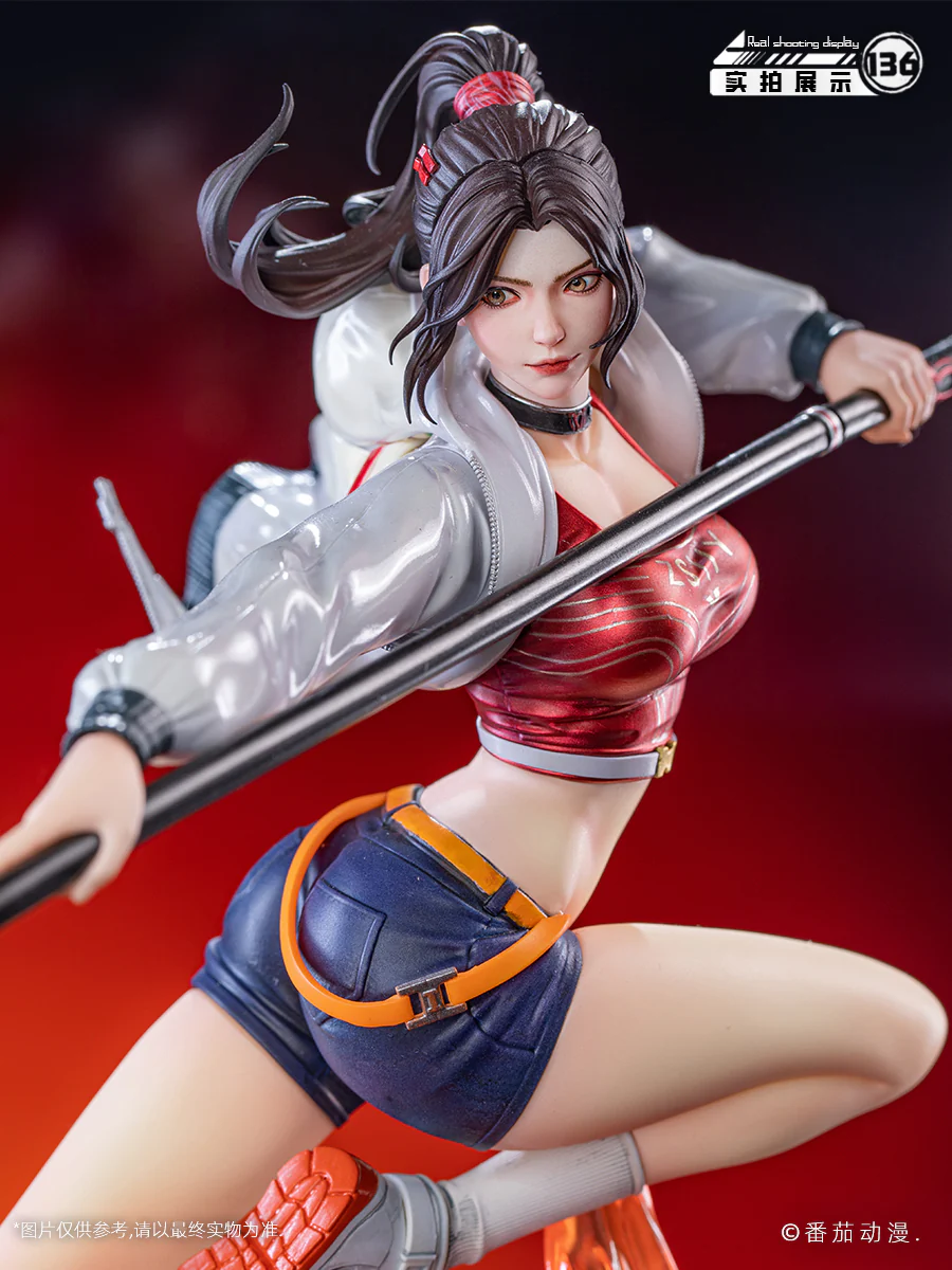 Slay The Gods Hong Ying Rose Fire Feather Cloak 1/6 Scale Figure - Image 8