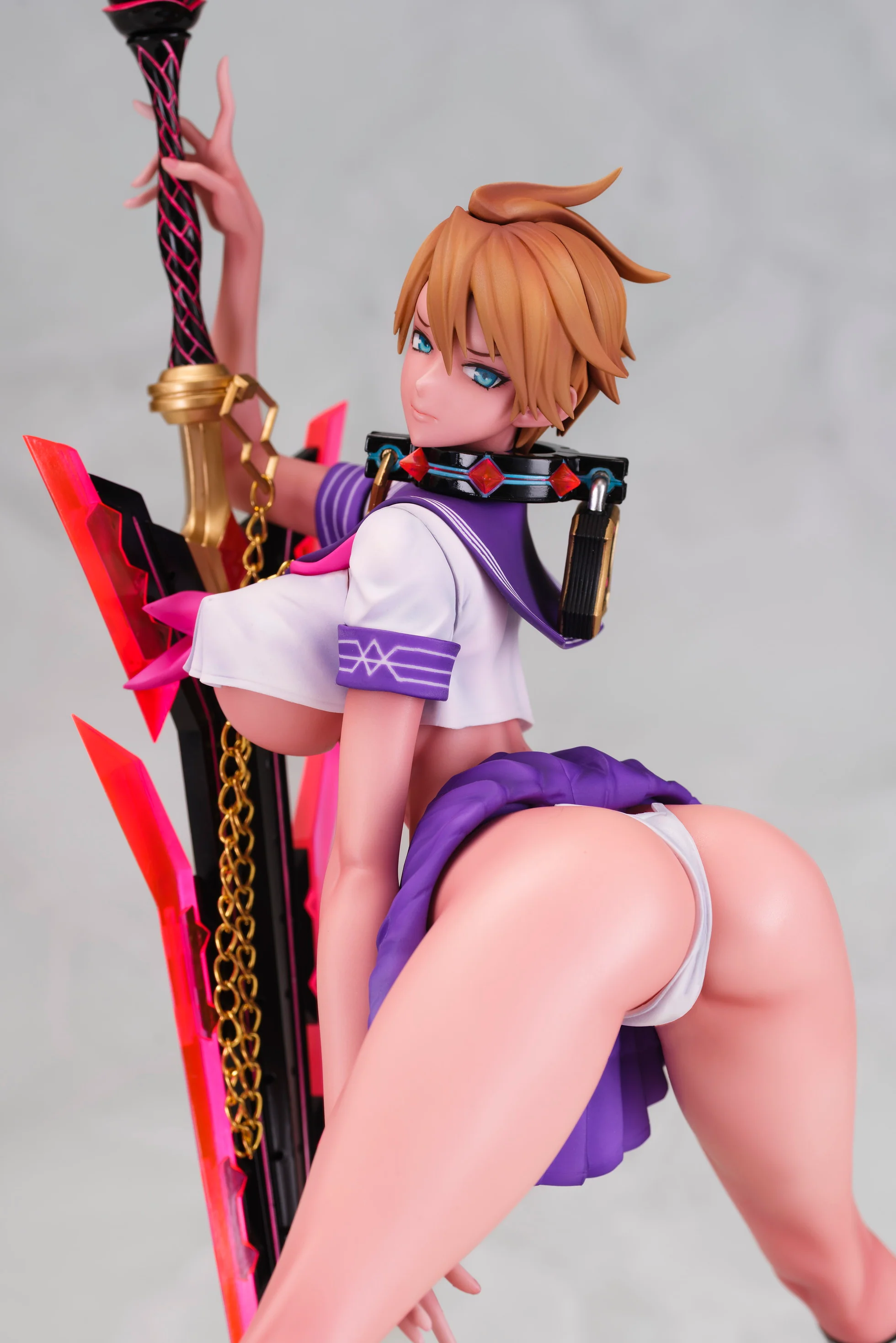 RAITA Magical Girl Series Asuka Rui Summer Sailor Uniform Ver. 1/6 Scale Figure - Image 6