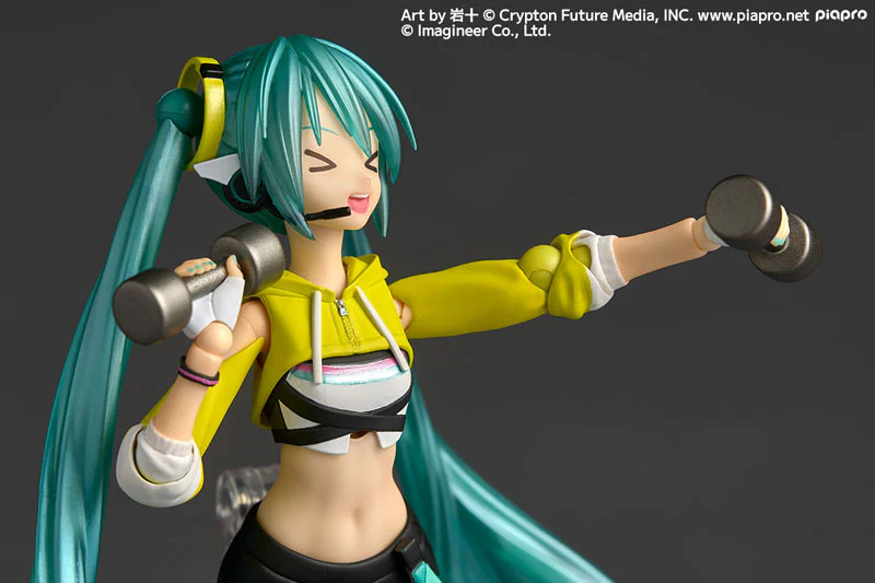 Revoltech Amazing Yamaguchi Hatsune Miku Fit Boxing Ver. - Image 11