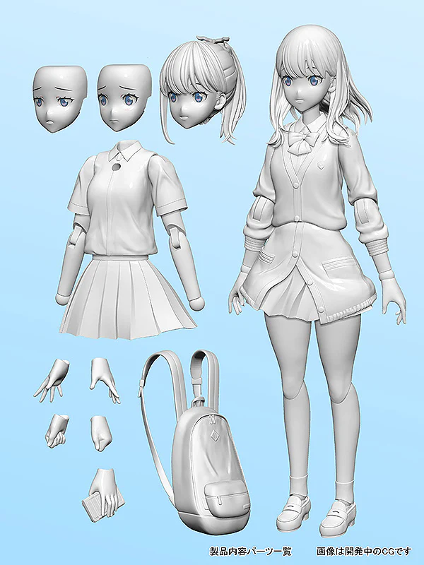 Rikka Takarada Articulated Plastic Model Kit - Image 10