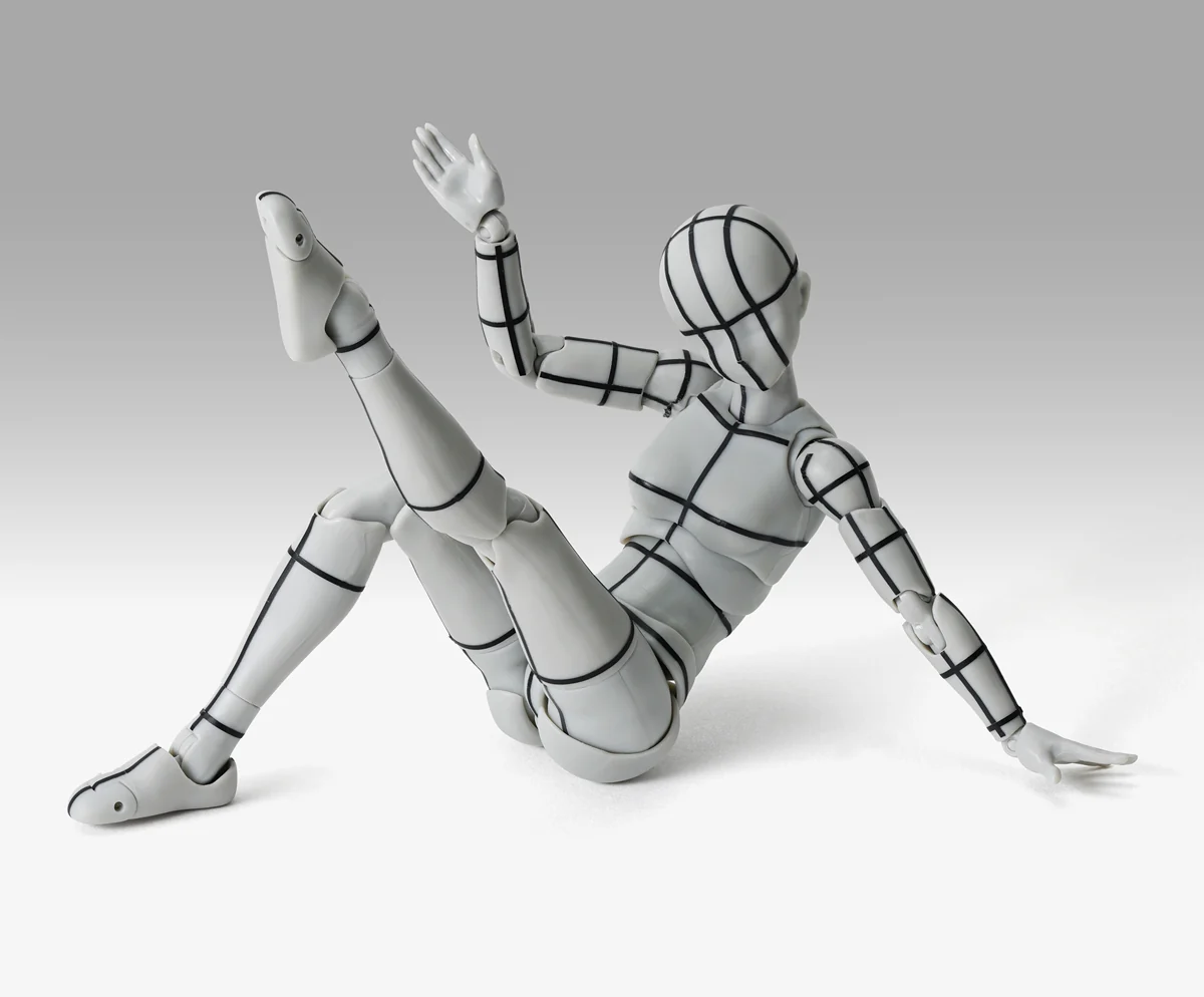 S.H.Figuarts Body-Chan -Sports Edition- Wire Frame (Gray Color Ver.) - Image 3
