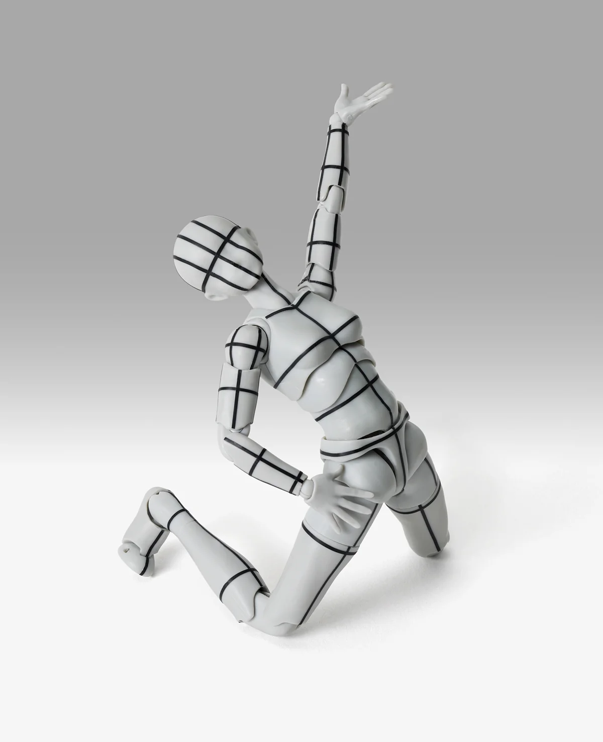 S.H.Figuarts Body-Chan -Sports Edition- Wire Frame (Gray Color Ver.) - Image 4