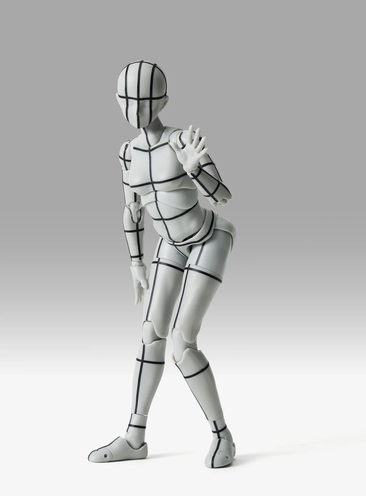 S.H.Figuarts Body-Chan -Sports Edition- Wire Frame (Gray Color Ver.) - Image 5