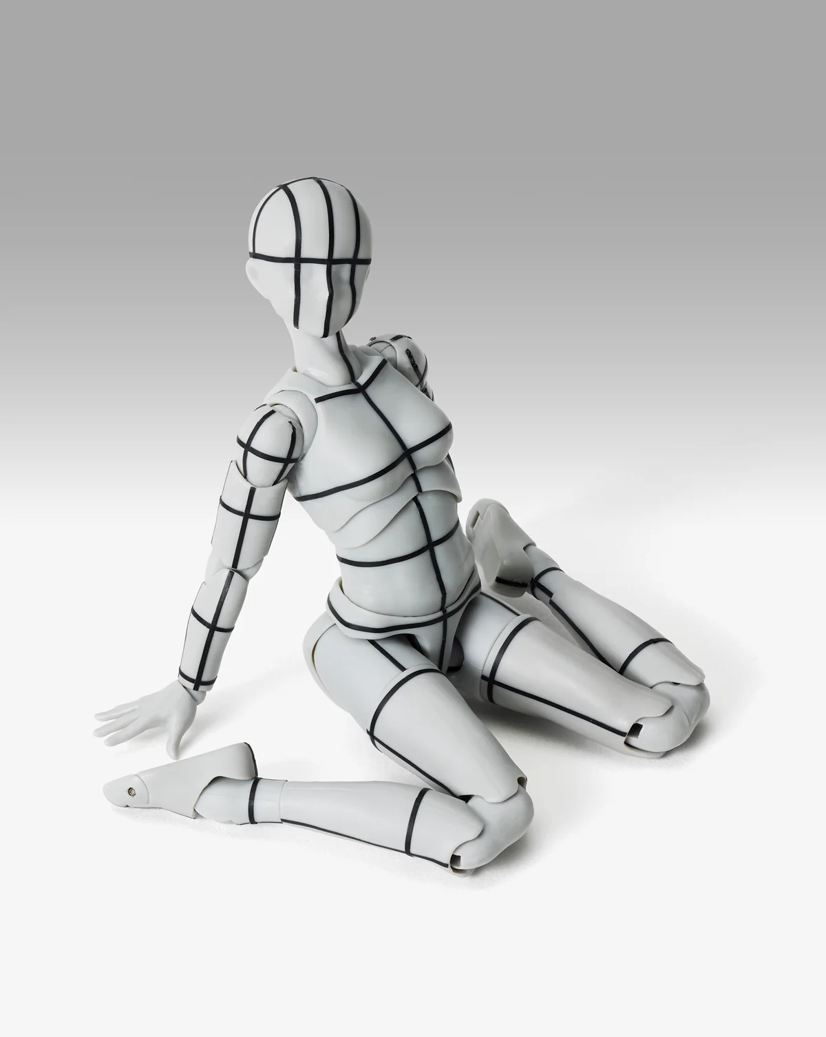 S.H.Figuarts Body-Chan -Sports Edition- Wire Frame (Gray Color Ver.) - Image 6