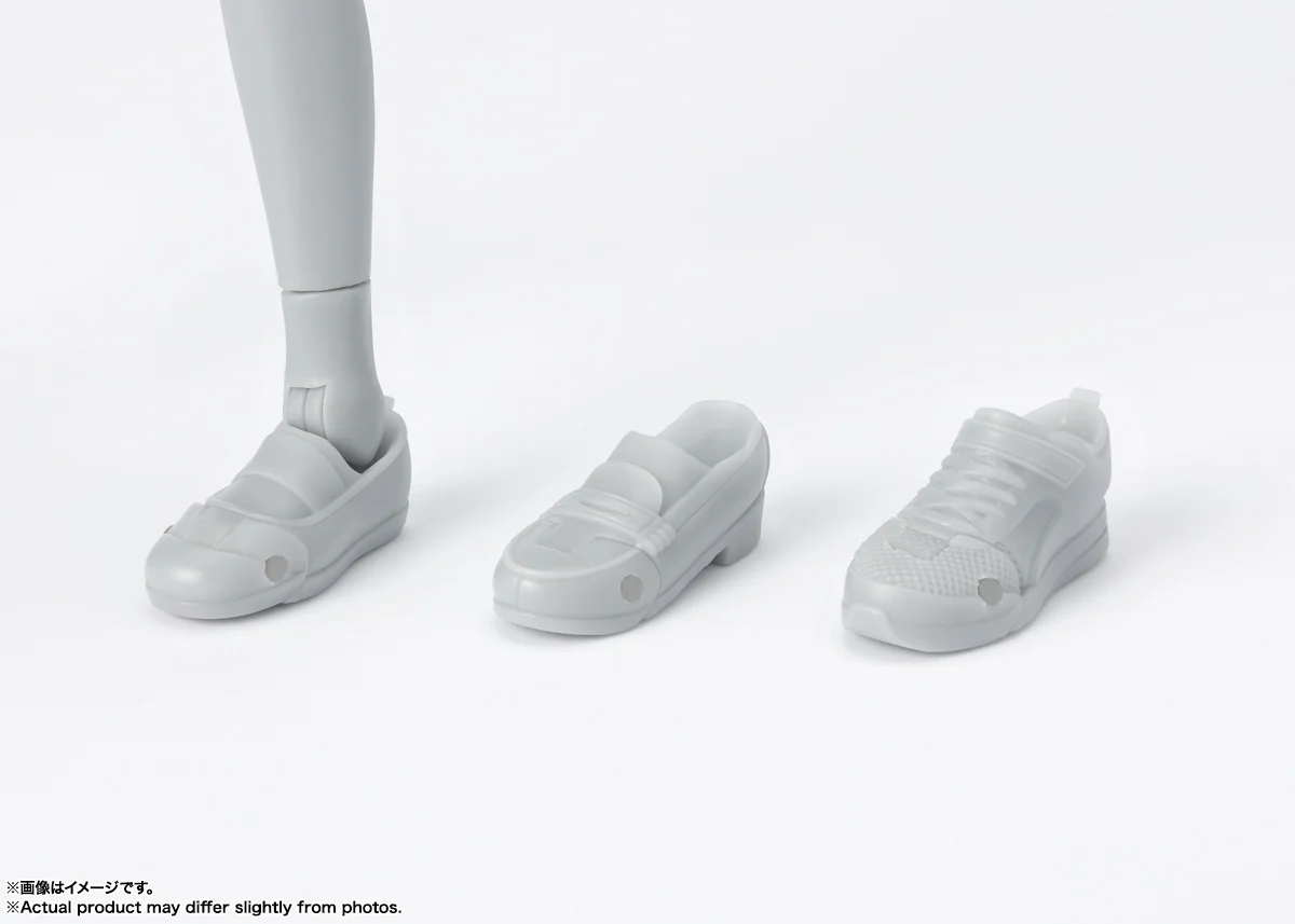 S.H.Figuarts Body-Kun -School Life- Edition DX Set (Gray Color Ver.) - Image 6
