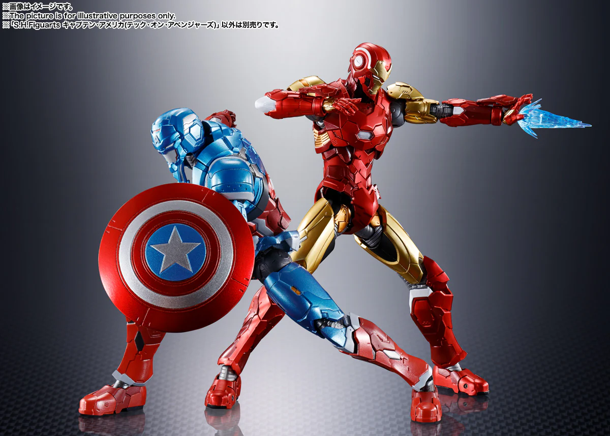 S.H.Figuarts Captain America (Tech-On Avengers) - Image 16