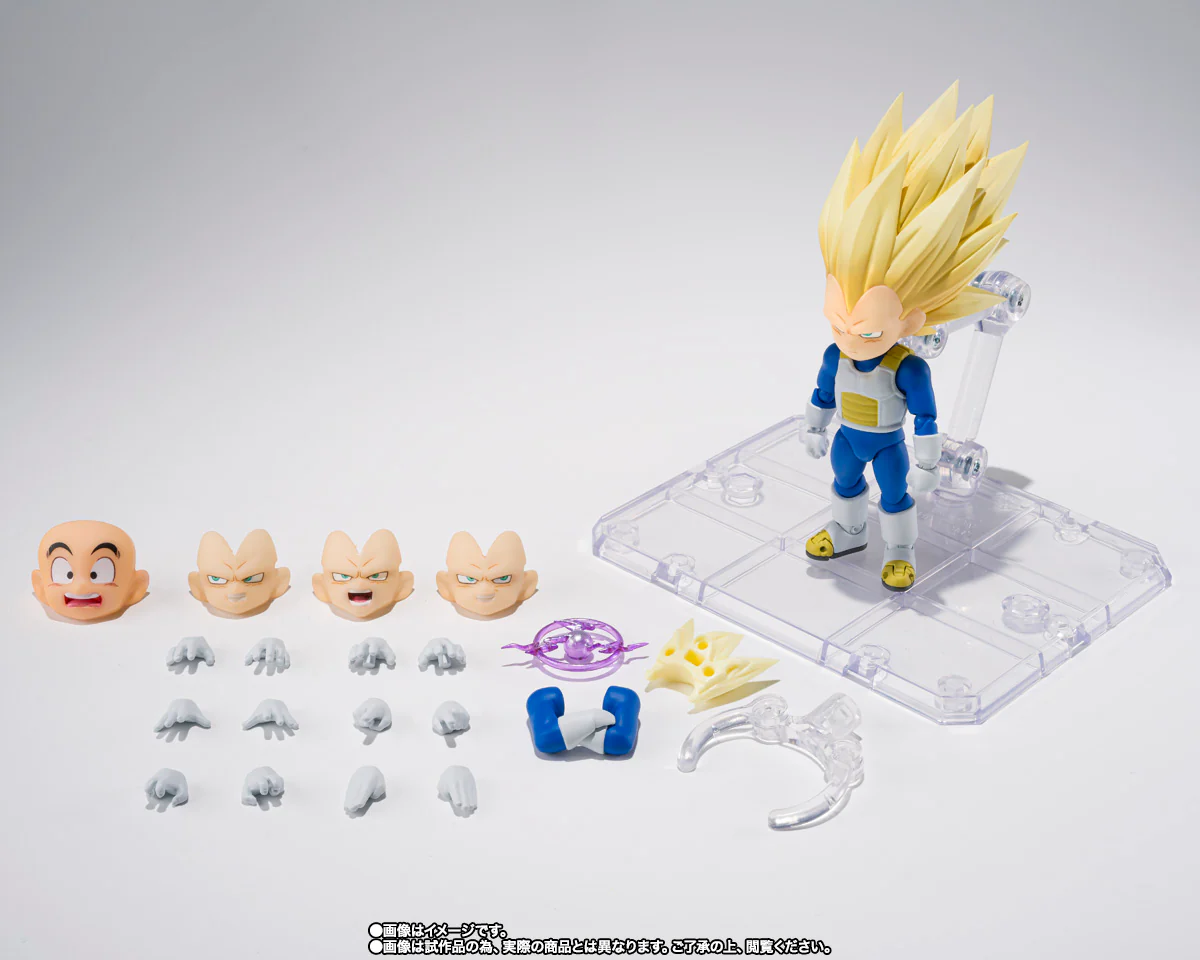 S.H.Figuarts Super Saiyan 3 Vegeta (Mini) -Daima- - Image 8