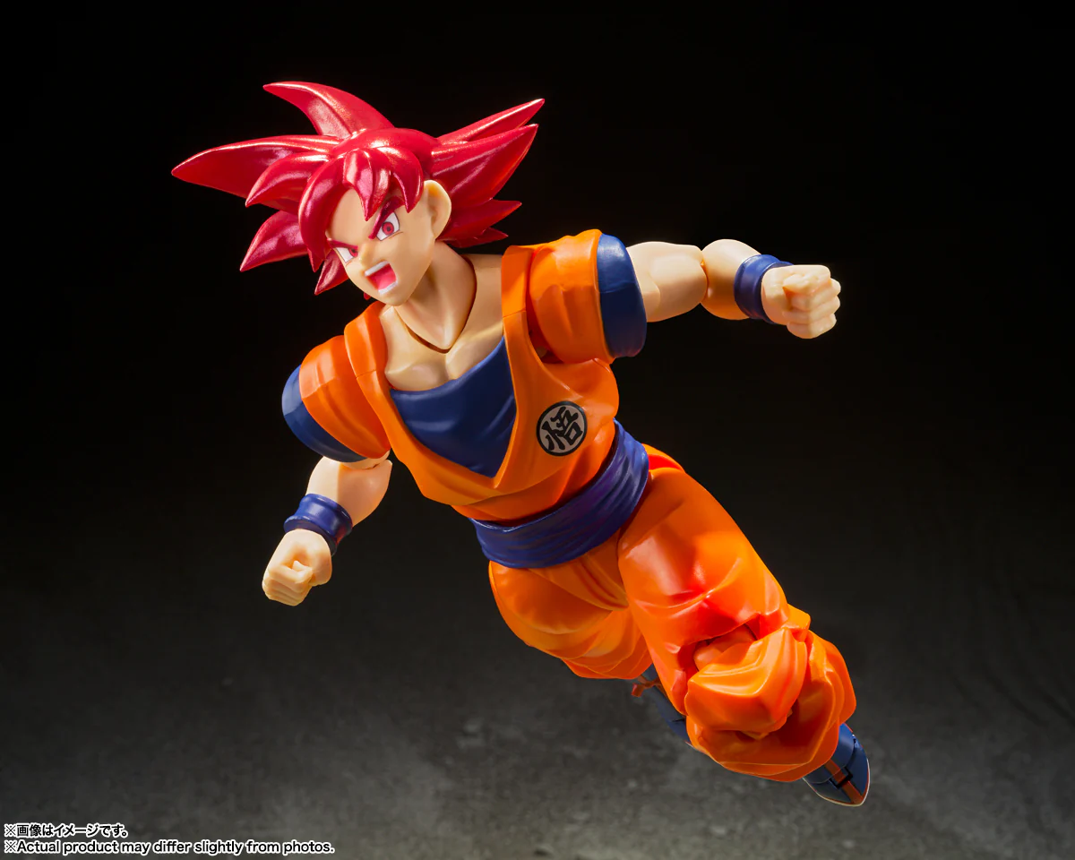 S.H.Figuarts Super Saiyan God Son Goku -Saiyan God Instilled with the Light of Righteous Hearts- - Image 5