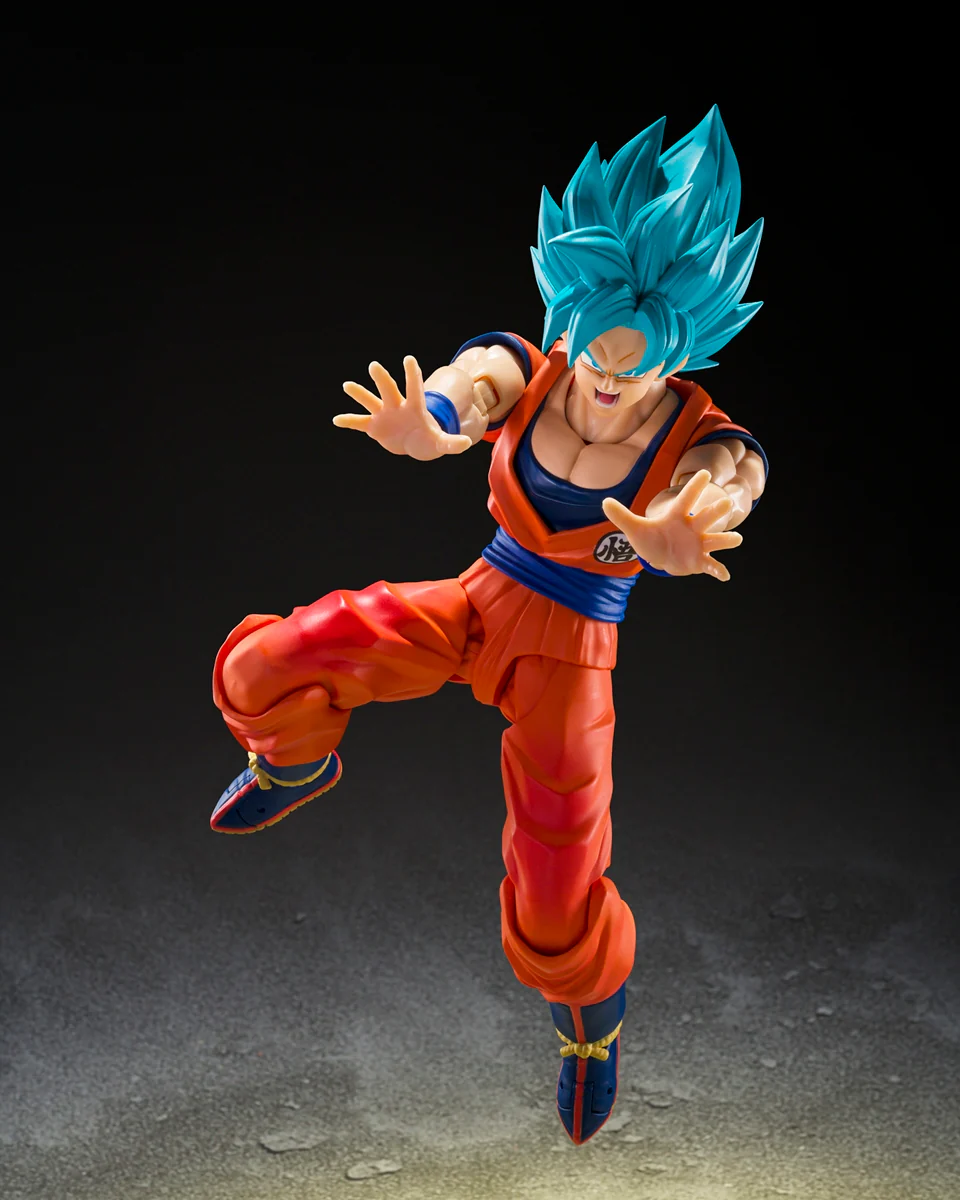 S.H.Figuarts Super Saiyan God Super Saiyan Son Goku (Blue Power Transcending Limits) - Image 2