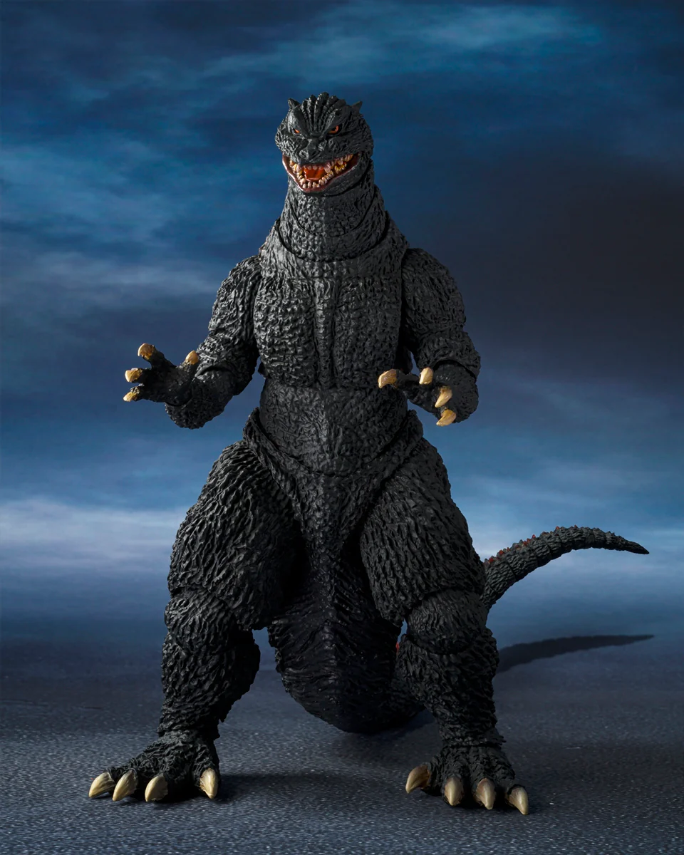 S.H.MonsterArts Godzilla (2004) Heat Ray Ver. Vs New Gotengo - Image 2