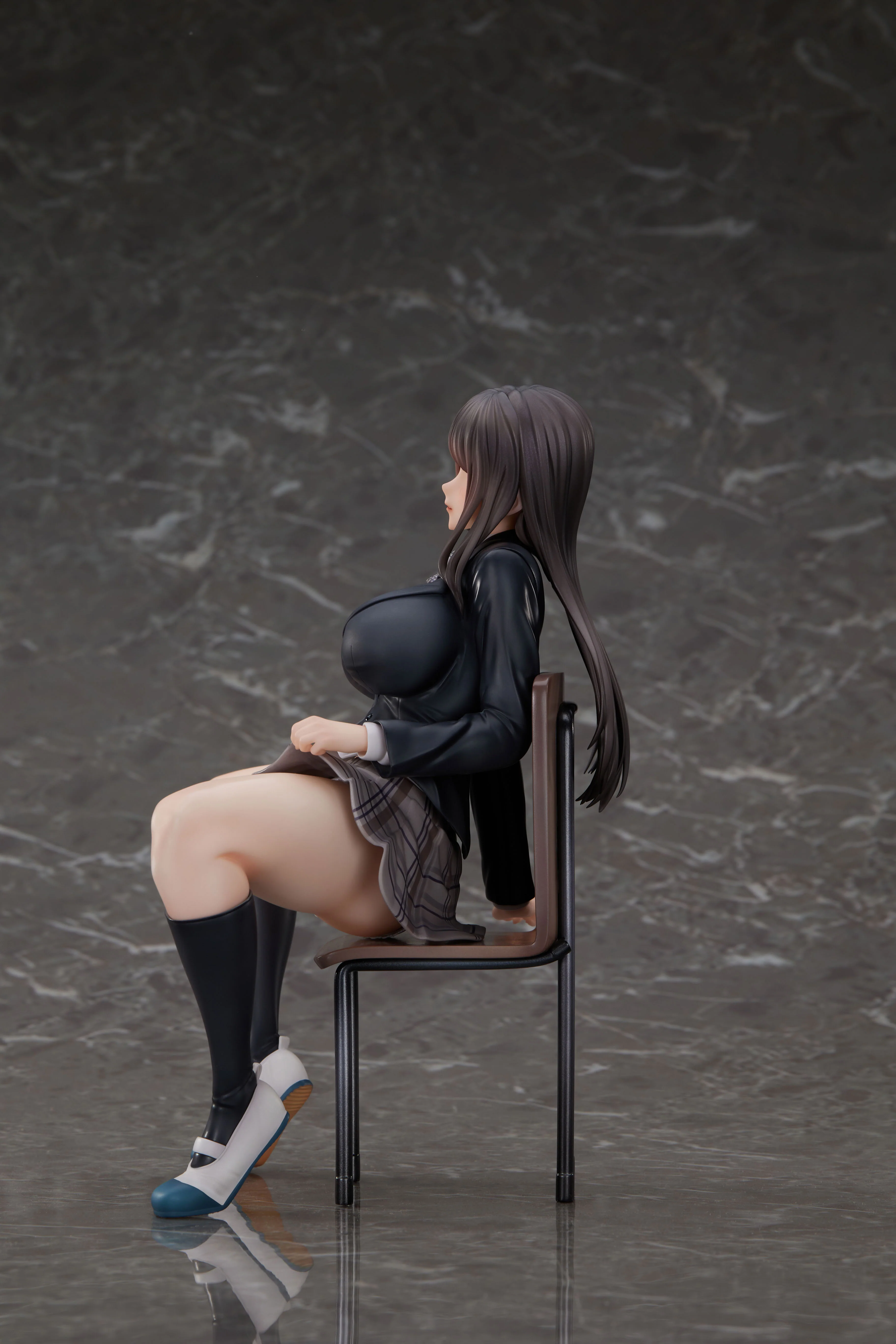 Show me your panties Juuna-Chan Illustrated by Jack Dempa 1/6 Scale Figure - Image 3