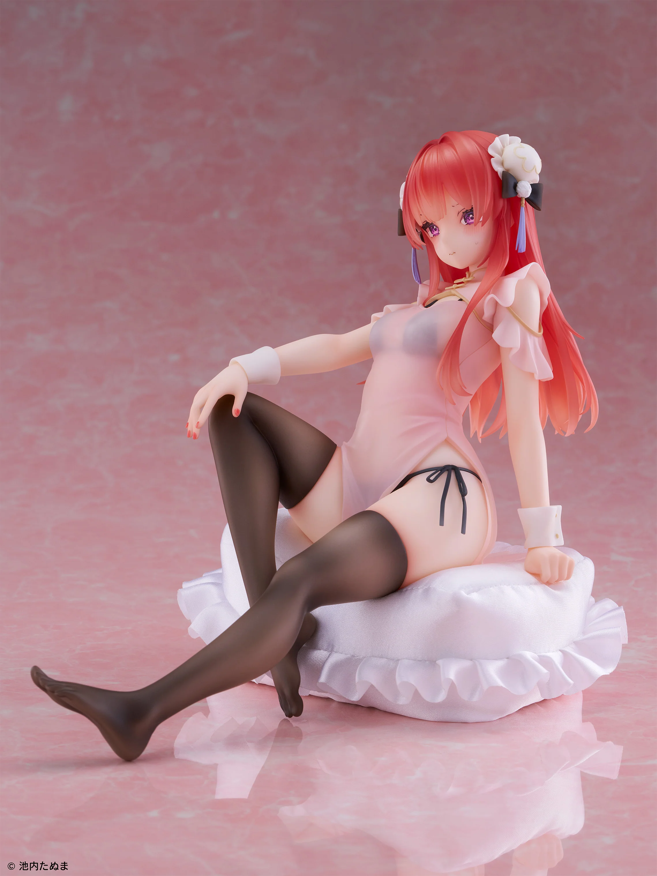 Silky Slinky by Tanuma Ikeuchi – Anna (See-Through China Dress Ver.) 1/6 Scale Figure - Image 2