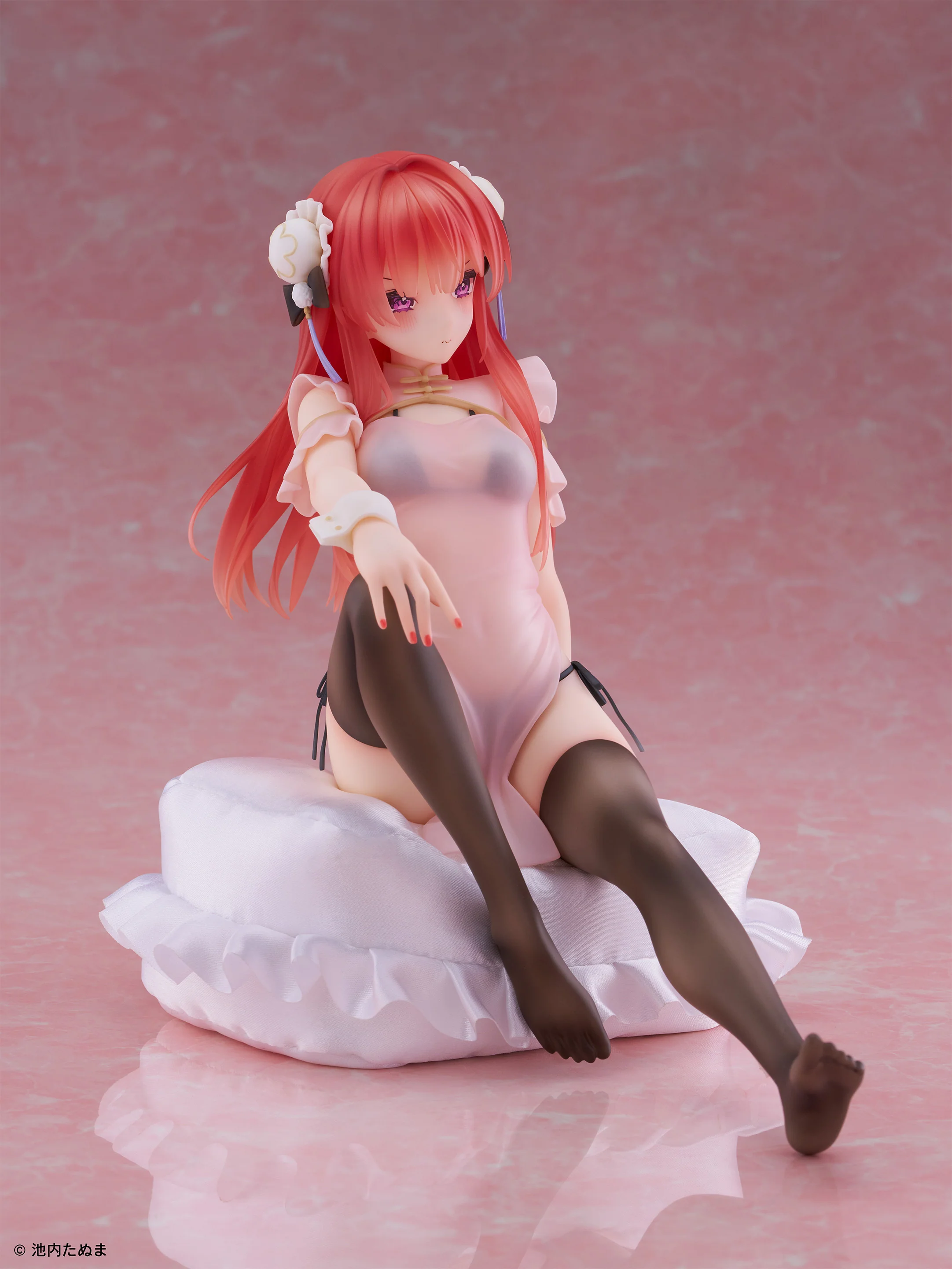 Silky Slinky by Tanuma Ikeuchi – Anna (See-Through China Dress Ver.) 1/6 Scale Figure - Image 4