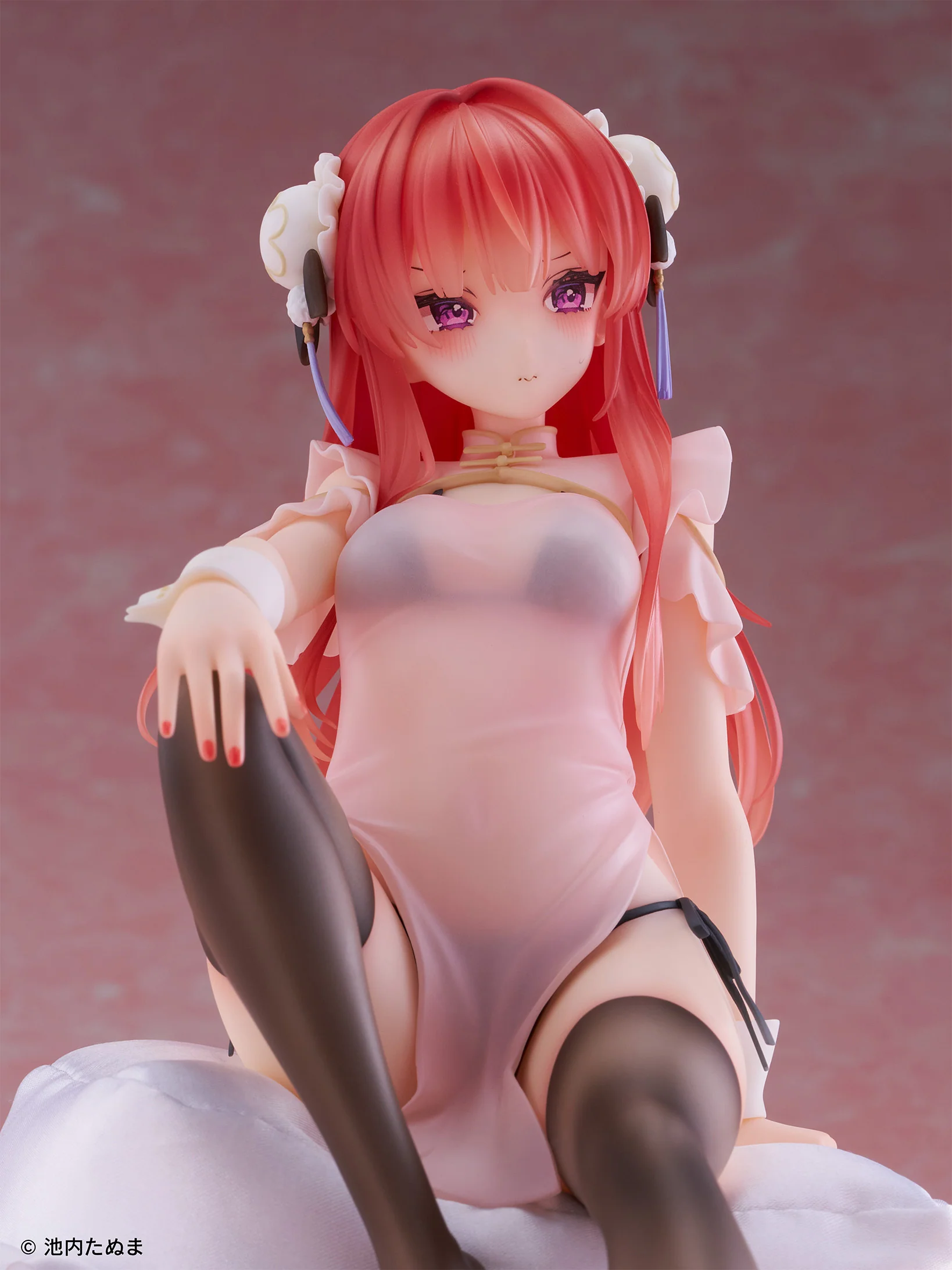 Silky Slinky by Tanuma Ikeuchi – Anna (See-Through China Dress Ver.) 1/6 Scale Figure - Image 7