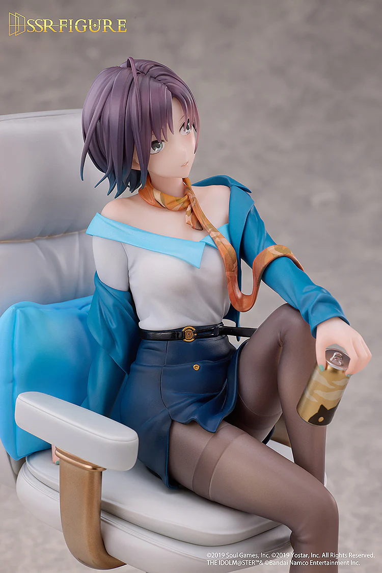 SSR FIGURE THE IDOLM@STER SHINY COLORS ¡Ñ Mahjong Soul Toru Asakura Effortless Work Ver. 1/7 Scale Figure (Re-Run) - Image 2