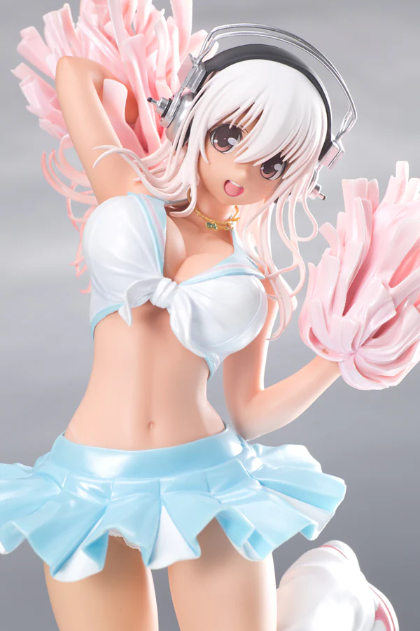 Super Sonico Cheerleader Ver. -Sun Kissed- 1/6 Scale Figure (Re-Run) - Image 7