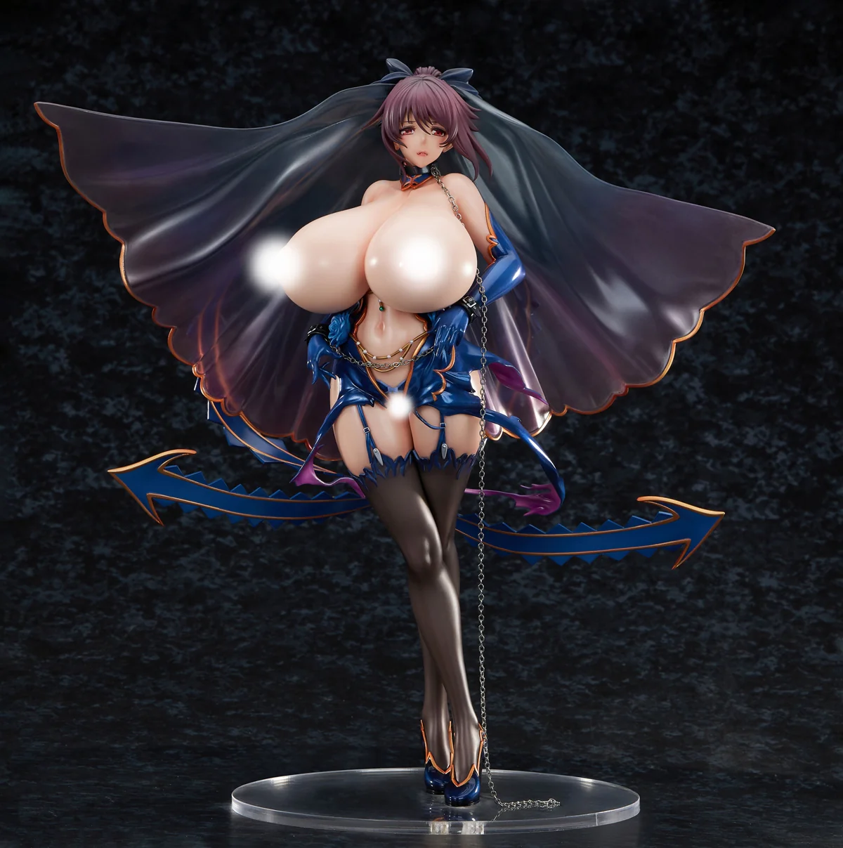 Taimanin RPGX: Mizuki Shiranui Phantom Bride Ver. 1/6 Scale Figure - Image 14