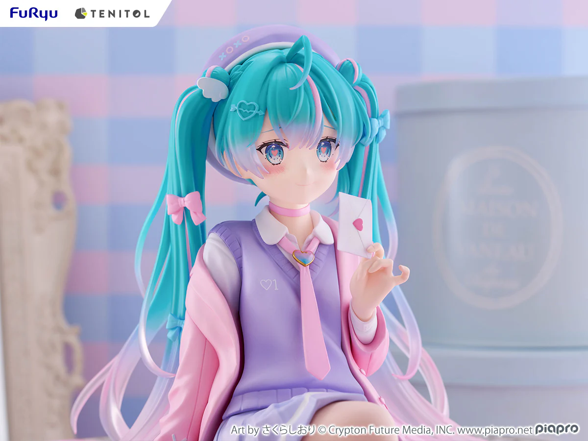 TENITOL BIG Hatsune Miku Noodle Stopper Figure -Love Blazer- - Image 10