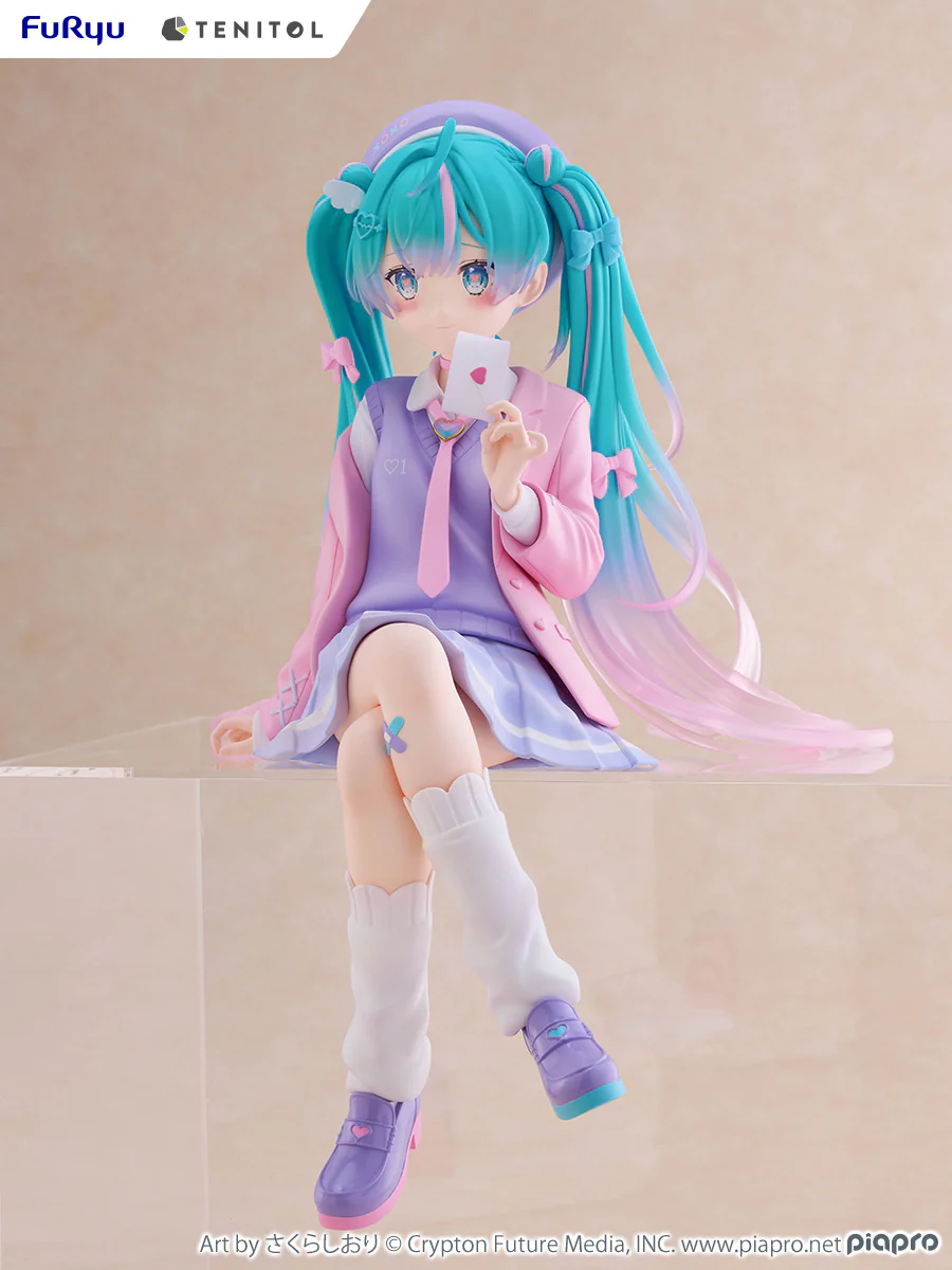 TENITOL BIG Hatsune Miku Noodle Stopper Figure -Love Blazer- - Image 4