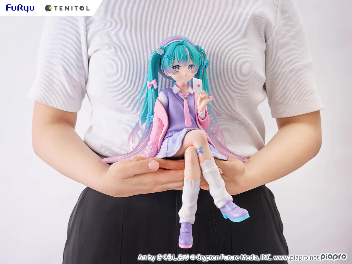 TENITOL BIG Hatsune Miku Noodle Stopper Figure -Love Blazer- - Image 7