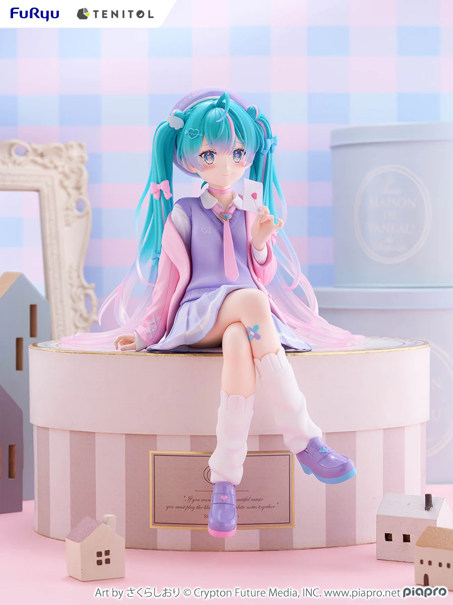 TENITOL BIG Hatsune Miku Noodle Stopper Figure -Love Blazer- - Image 8