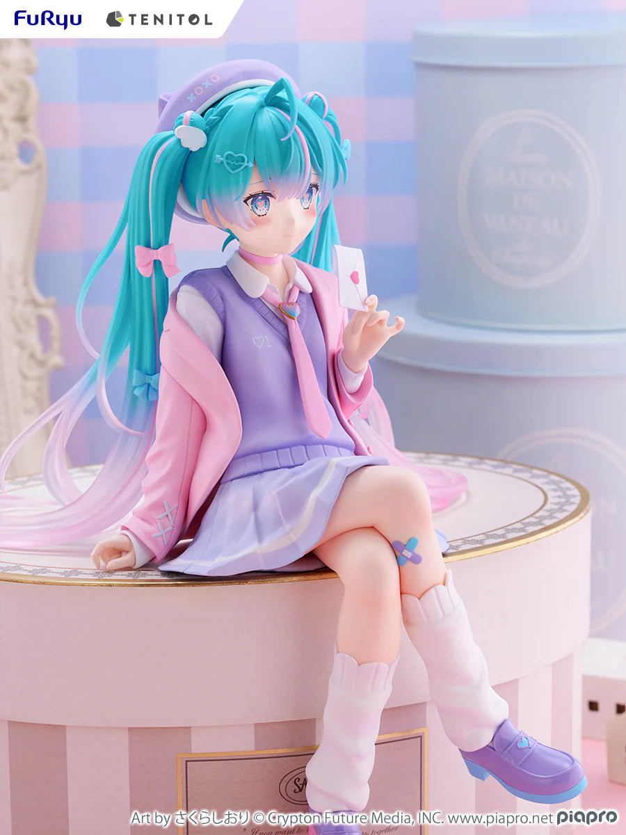 TENITOL BIG Hatsune Miku Noodle Stopper Figure -Love Blazer- - Image 9
