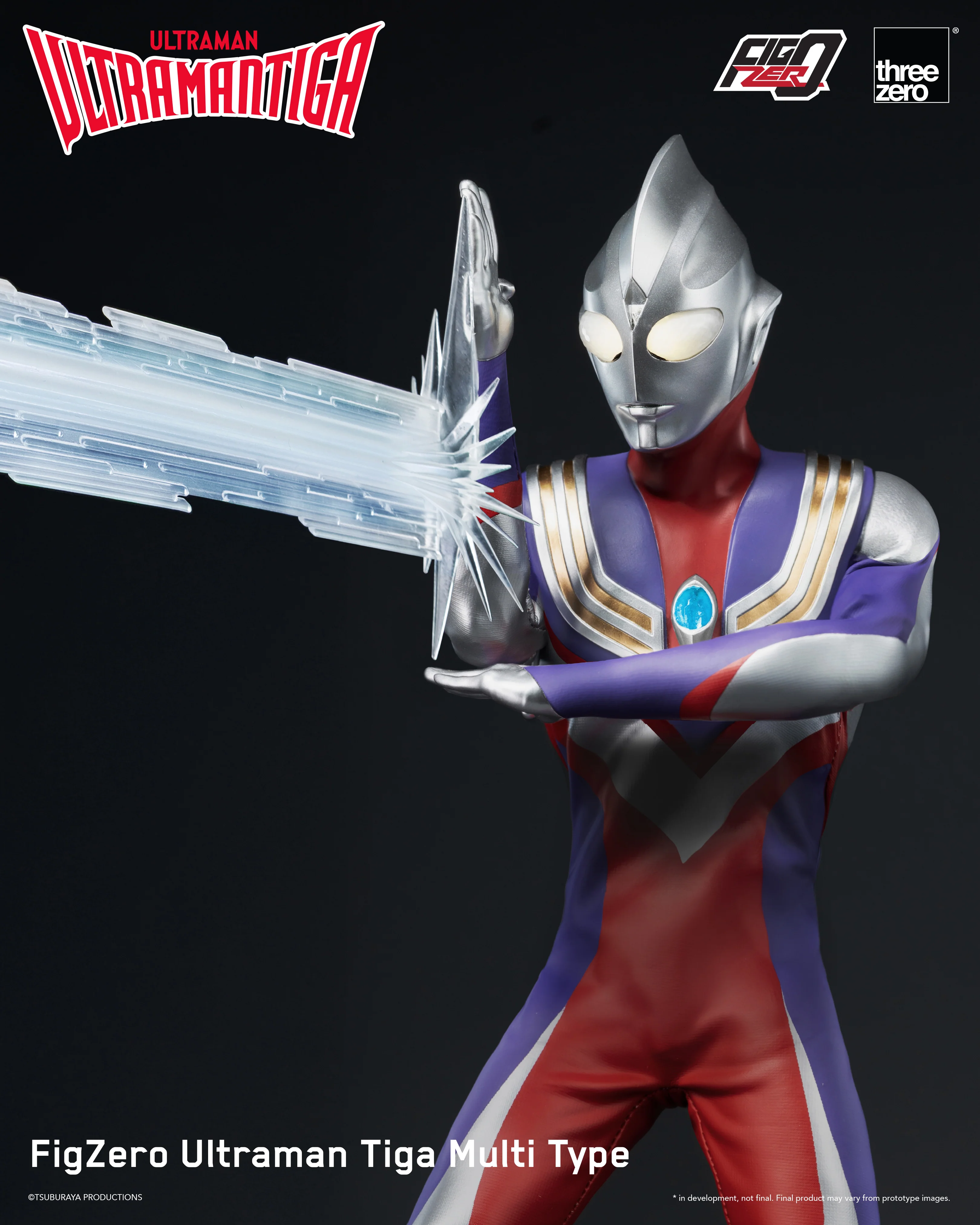 Ultraman Tiga FigZero Ultraman Tiga Multi Type Action Figure - Image 10