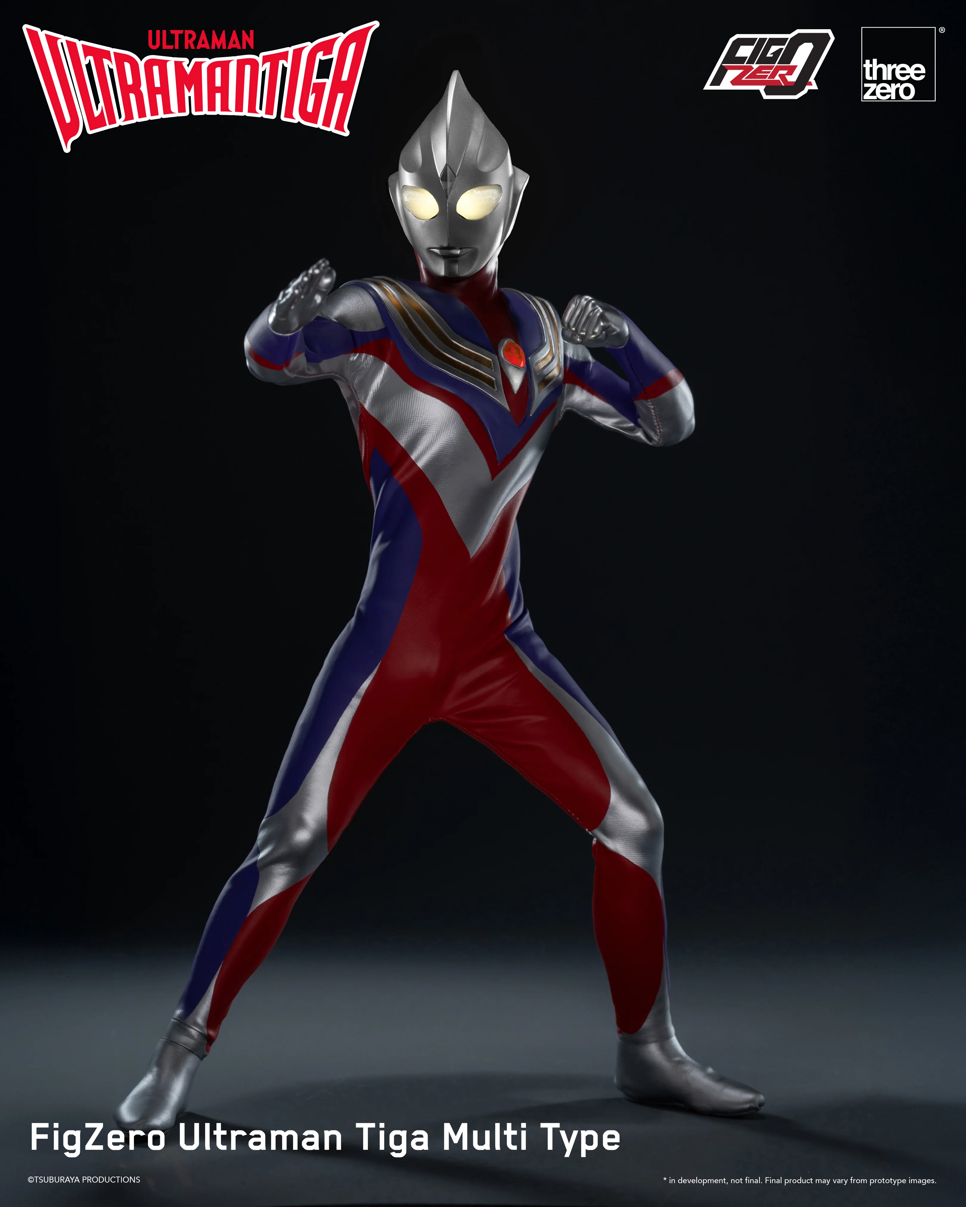 Ultraman Tiga FigZero Ultraman Tiga Multi Type Action Figure - Image 12
